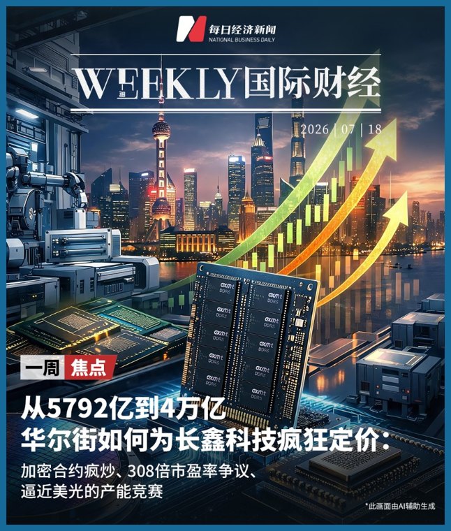 从5792亿到4万亿 华尔街如何为长鑫科技疯狂定价